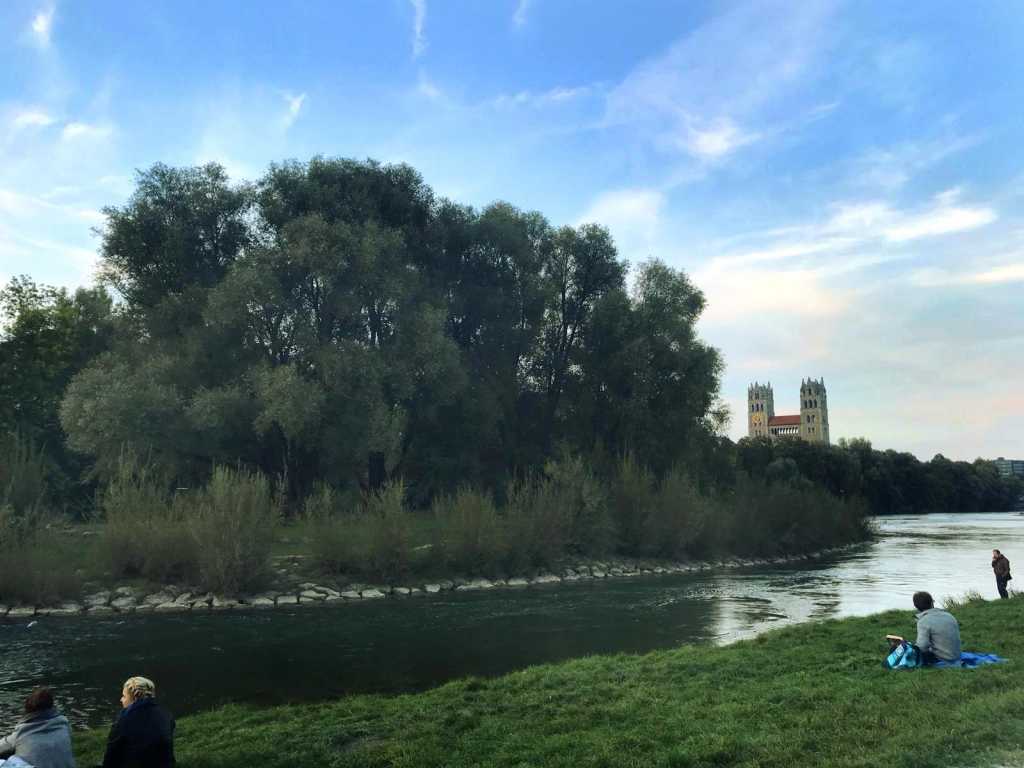 Inselaufschüttung in der Isar | Johannes Ulrich Gehrke