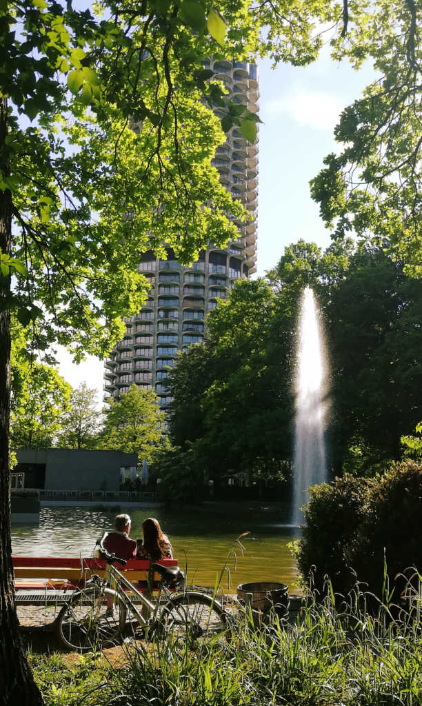 Park am Hotelturm in Augsburg | Johannes Ulrich Gehrke