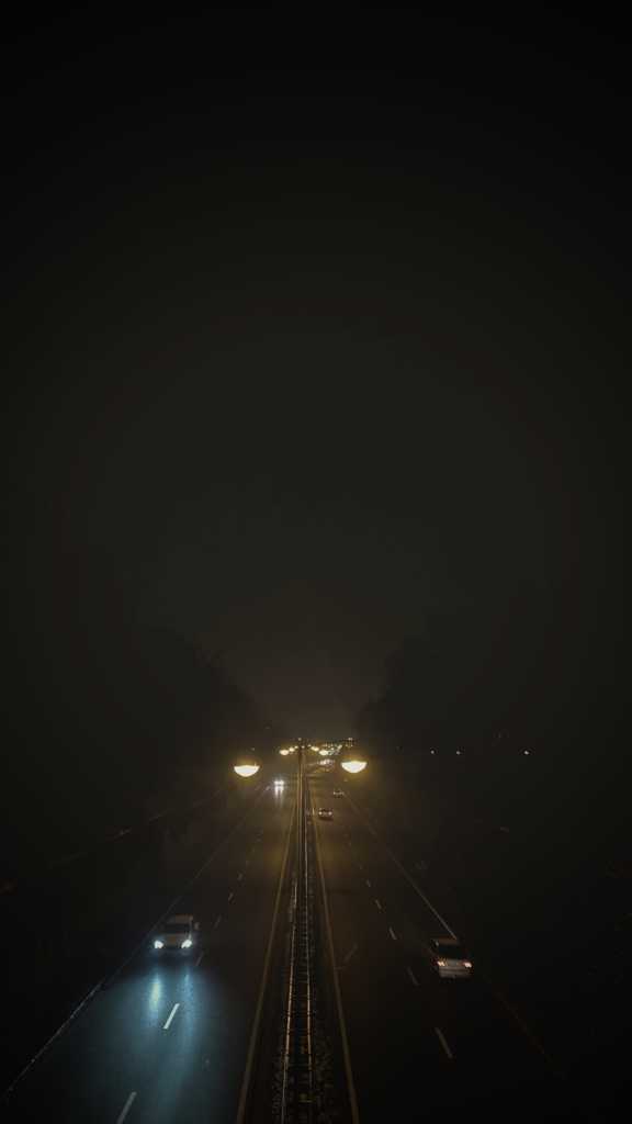 Bundesstraße bei Nacht | Johannes Ulrich Gehrke